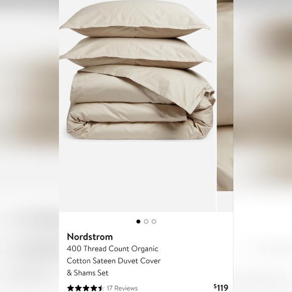 Nordstrom Duvet Set